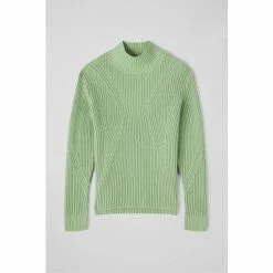 LK Bennett Melody Mint Green Cotton Wool Wide Rib Knit Jumper -LK Bennett Shop unnamed file 2681