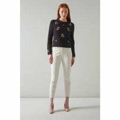 LK Bennett Monty Cotton-Wool Floral Embroidered Black Jumper -LK Bennett Shop unnamed file 2700
