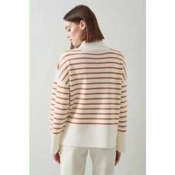 LK Bennett Isabella Cream Stripe Merino Wool Jumper -LK Bennett Shop unnamed file 2756