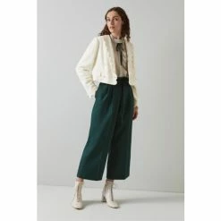 LK Bennett Cream Venice Tweed Scallop Edge Cropped Jacket -LK Bennett Shop unnamed file 2770