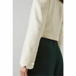 LK Bennett Cream Venice Tweed Scallop Edge Cropped Jacket -LK Bennett Shop unnamed file 2771