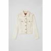 LK Bennett Cream Denim Jacket