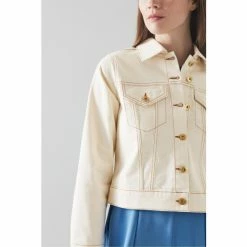 LK Bennett Cream Denim Jacket -LK Bennett Shop unnamed file 2795