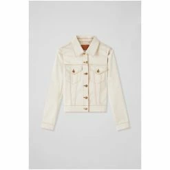 LK Bennett Cream Denim Jacket -LK Bennett Shop unnamed file 2796