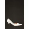 LK Bennett Hazel Ivory Satin Wedding Shoes