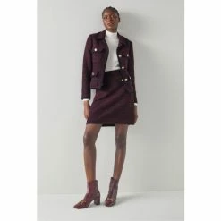 LK Bennett Blue Paloma Striped Tweed Jacket -LK Bennett Shop unnamed file 2815