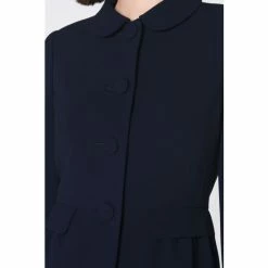 LK Bennett Blue Nolan Crop Jacket -LK Bennett Shop unnamed file 2827