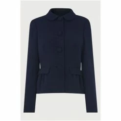 LK Bennett Blue Nolan Crop Jacket -LK Bennett Shop unnamed file 2829