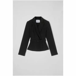 LK Bennett Nina Black Peplum Jacket -LK Bennett Shop unnamed file 2843