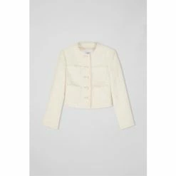 LK Bennett Cream Celeste Tweed Cropped Jacket -LK Bennett Shop unnamed file 2847