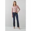 LK Bennett Indigo Reena Stretch Denim Flared Jeans