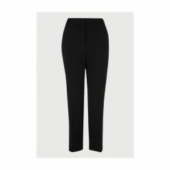 LK Bennett Black Wren Straight Leg Full Length Trousers -LK Bennett Shop unnamed file 2923