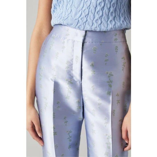 unnamed-file-2937.jpg LK Bennett X Royal Ascot Blue Rosalind Satin Floral Jacquard Trousers -LK Bennett Shop unnamed file 2937