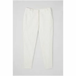 LK Bennett Bree White Pinstripe Stretch Cotton Tailored Trousers -LK Bennett Shop unnamed file 2943
