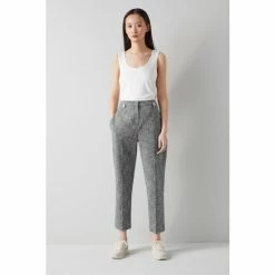 LK Bennett Zurich Blue Denim Cigarette Trousers