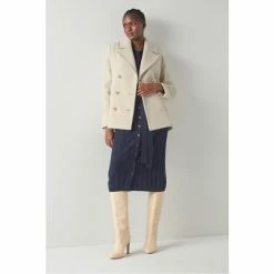 LK Bennett Cream Anouk Recycled Wool Peacoat -LK Bennett Shop unnamed file 3001