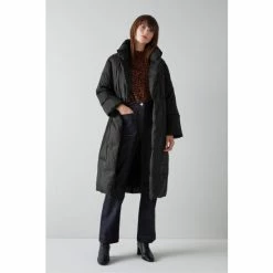 LK Bennett Moritz Sleeping Bag Black Coat -LK Bennett Shop unnamed file 3051