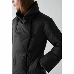 LK Bennett Moritz Sleeping Bag Black Coat -LK Bennett Shop unnamed file 3052