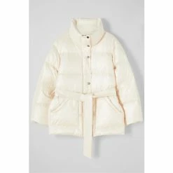 LK Bennett Cream Morzine Short Belted Puffer Coat -LK Bennett Shop unnamed file 3064