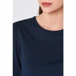 LK Bennett Blue Saigon Jersey Top -LK Bennett Shop unnamed file 3135