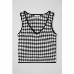LK Bennett Jasmine Black Gingham Jacquard Knit Vest -LK Bennett Shop unnamed file 3179