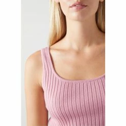 LK Bennett Pink Monmouth Ribbed Merino Wool Vest -LK Bennett Shop unnamed file 3183