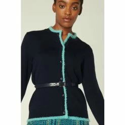 LK Bennett Gunders Navy Blue Patent Leather Belt -LK Bennett Shop unnamed file 3218