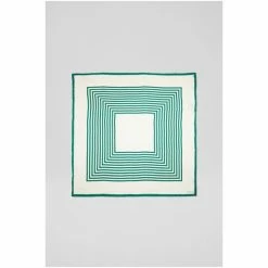 LK Bennett Green Nicole Silk Scarf -LK Bennett Shop unnamed file 3263