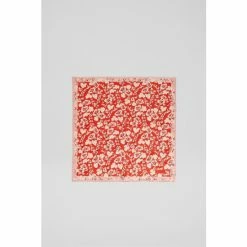 LK Bennett Lyla Red English Rose Print Silk Scarf -LK Bennett Shop unnamed file 3265