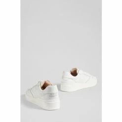 LK Bennett LK Bennet White Campbell Quilted Trainers -LK Bennett Shop unnamed file 3283