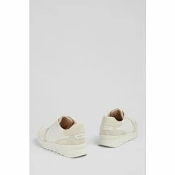 LK Bennett Natural Tatiana Leather And Suede Trainers -LK Bennett Shop unnamed file 3298