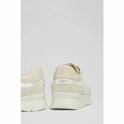 LK Bennett Natural Tatiana Leather And Suede Trainers -LK Bennett Shop unnamed file 3299
