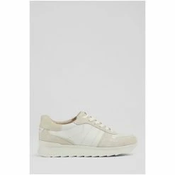 LK Bennett Natural Tatiana Leather And Suede Trainers -LK Bennett Shop unnamed file 3300