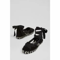 LK Bennett Black Crossover Strap Flat Espadrilles 2 LK Bennett Black Crossover Strap Flat Espadrilles -LK Bennett Shop unnamed file 333