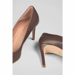 LK Bennett Brown Floret Leather Pointed Court Shoes -LK Bennett Shop unnamed file 339