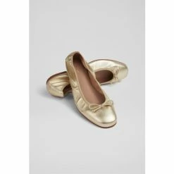 LK Bennett Gold Trilly Leather Ballerina Pumps 2 LK Bennett Gold Trilly Leather Ballerina Pumps -LK Bennett Shop unnamed file 35