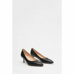 LK Bennett Audrey Black Leather Kitten Heel Courts -LK Bennett Shop unnamed file 352