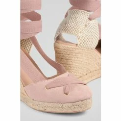 LK Bennett Ophelia Pink Suede Crossover Strap Espadrilles -LK Bennett Shop unnamed file 369