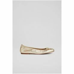 LK Bennett Gold Trilly Leather Ballerina Pumps 4 LK Bennett Gold Trilly Leather Ballerina Pumps -LK Bennett Shop unnamed file 37