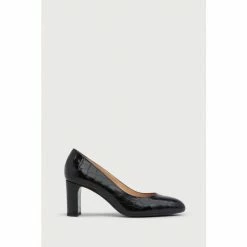 LK Bennett Black Winola Block Heel Pumps