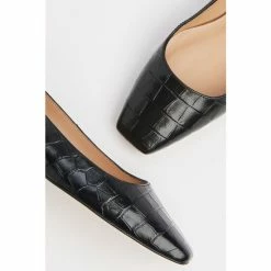 LK Bennett Black Phyllis Square Toe Loafers -LK Bennett Shop unnamed file 408