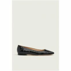 LK Bennett Black Phyllis Square Toe Loafers -LK Bennett Shop unnamed file 410