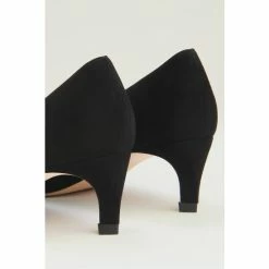 LK Bennett Black Ava Set Back Heel Courts -LK Bennett Shop unnamed file 416