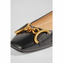 LK Bennett Black Charlotte Snaffle Flats With Piping -LK Bennett Shop unnamed file 431
