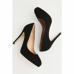 LK Bennett Sledge Suede Platform Black Shoes -LK Bennett Shop unnamed file 435