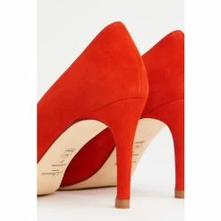 LK Bennett Red Floret Single Sole Pointed Pumps -LK Bennett Shop unnamed file 440