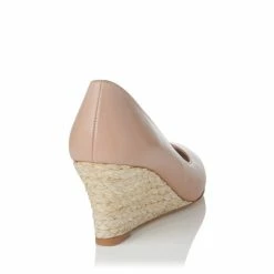 LK Bennett Nude Eevi Leather Espadrille Wedges -LK Bennett Shop unnamed file 466