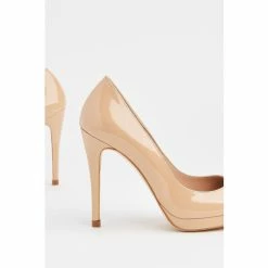 LK Bennett Natural Sledge Patent Platform Courts -LK Bennett Shop unnamed file 471