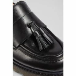 LK Bennett Black Elena Sole Tassel Loafers -LK Bennett Shop unnamed file 503