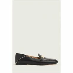 LK Bennett Black Paola Piping Classic Loafers -LK Bennett Shop unnamed file 536